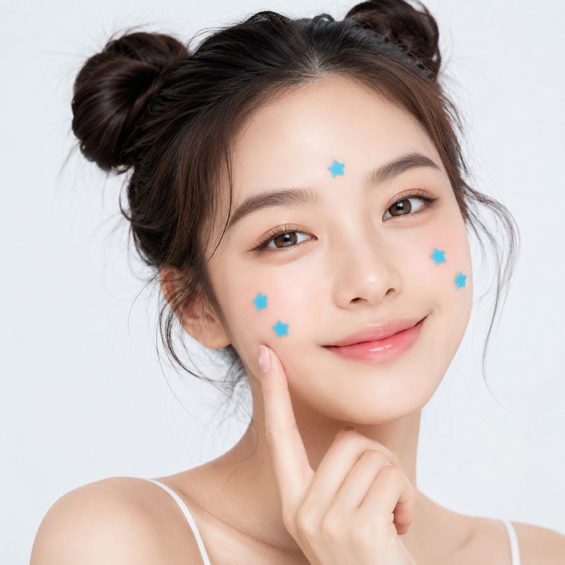 PARCHES HIDROCOLOIDES PARA ACNE EN FORMA DE ESTRELLA SADOER 144 UND