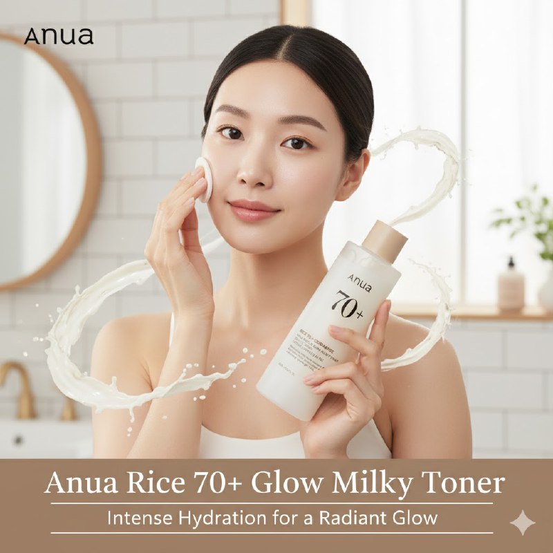 TONICO FACIAL LECHOSO DE ARROZ Y CERAMIDA ANUA 250ML