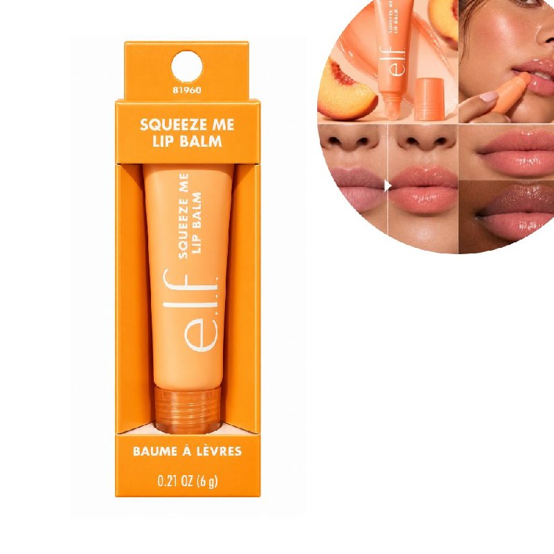 BALSAMO LABIAL HIDRATANTE Y SUAVIZANTE SABOR DURAZNO ELF 6G