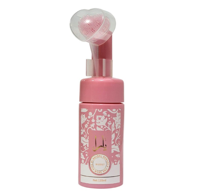LIMPIADOR FACIAL EN ESPUMA FORMA CORAZON PROFUNDA HIDRATANTE REMOVEDORA DE MAQUILLAJE HGZRLY 150ML DUPE DE LATTAFA YARA