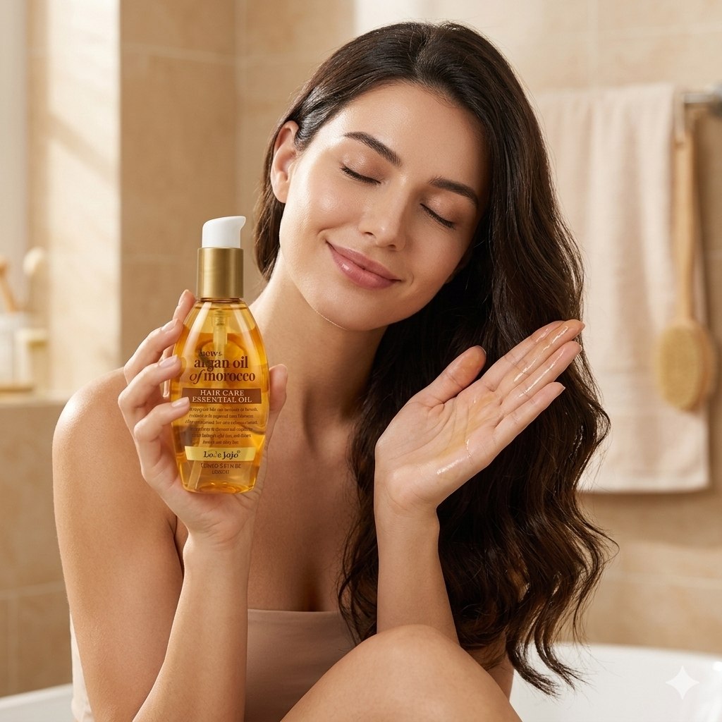 SPRAY RGAN OIL OF MOROCCO CON ACEITE DE ARGÁN SUAVIZAR Y REALZAR LOVE JOJO CONT. 128ML
