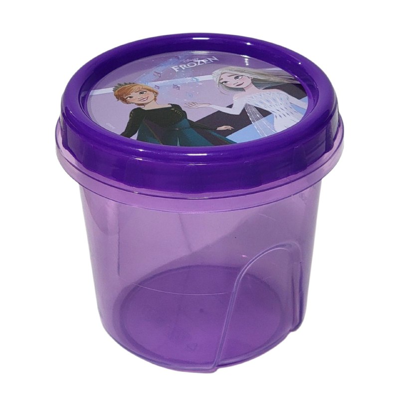 RECIPIENTE PANA PARA ALIMENTOS PARA NIÑAS CON DISEÑO DE FROZEN