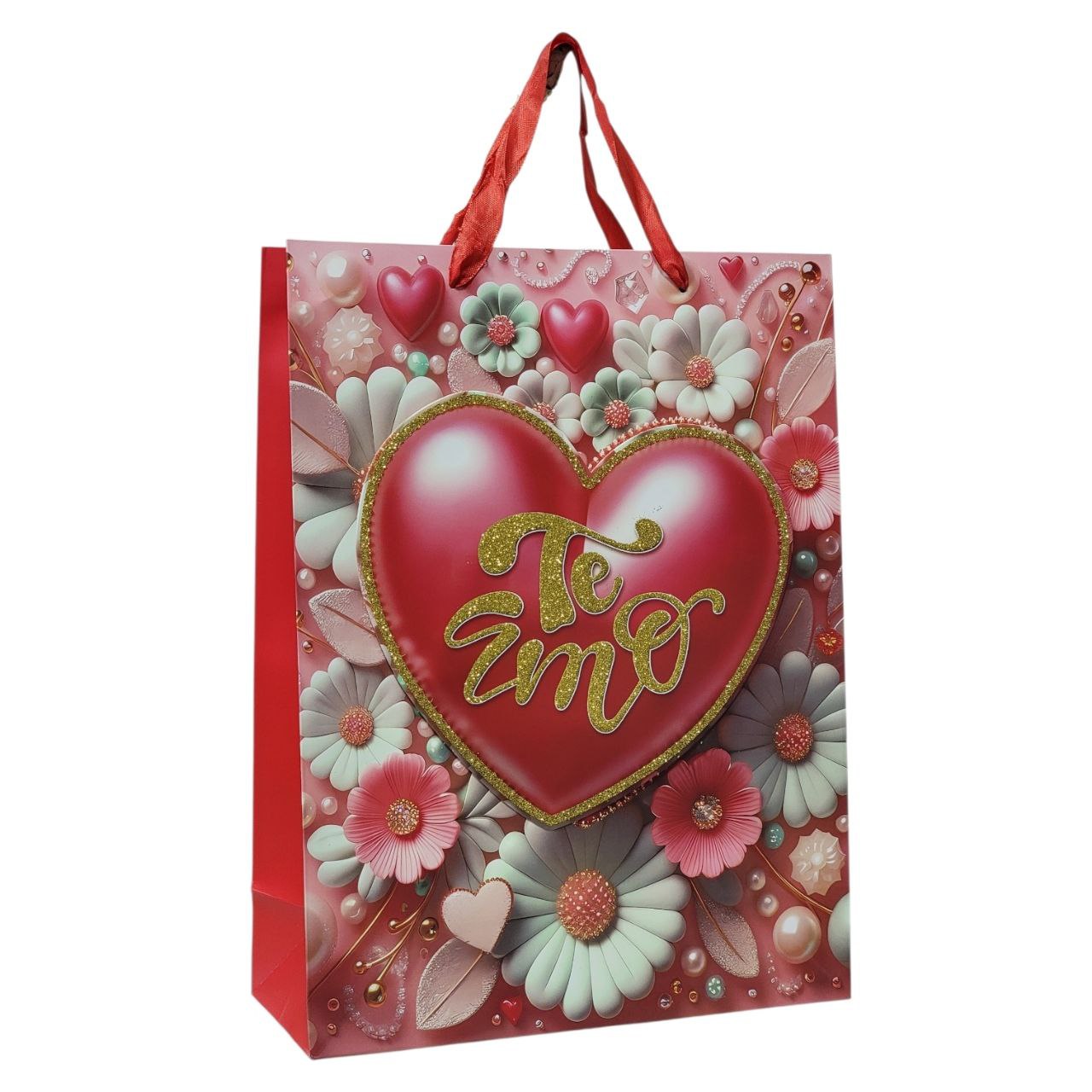 BOLSA DE REGALO DE SAN VALENTIN GRANDE 30X40X12CM
