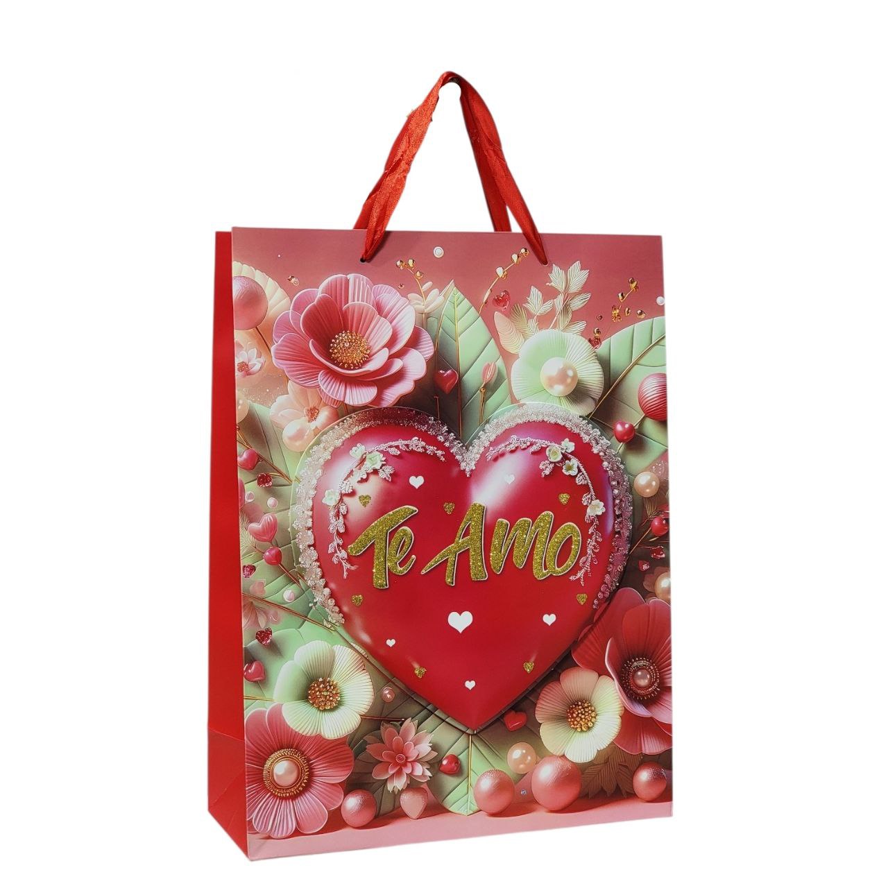 BOLSA DE REGALO DE SAN VALENTIN GRANDE 30X40X12CM