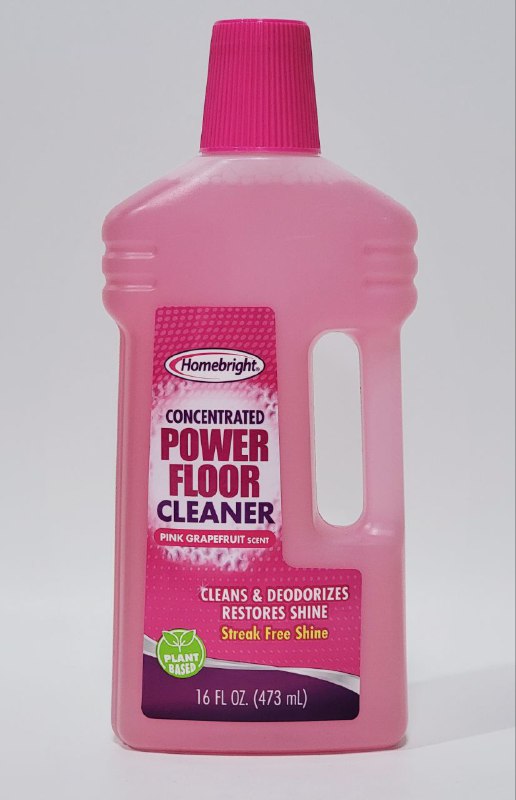LIMPIADOR CONCENTRADO PARA PISOS O SUELOS, DUPE PINK STUFF  LIMPIEZA INTEGRAL PARA SU HOGAR DEJANDO SUPERFICIES LIMPIAS Y FRESCAS CON BRILLO RADIANTE, FRAGANCIA DE POMELO ROSADO HOMEBRIGHT 473ML