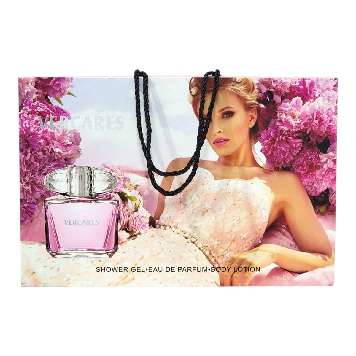 SET VERCAGE ERRAS EDT 100ML, EDT 15ML, BODY MIST 100ML, BODY LOTION 150ML, SHOWER GEL 150ML (M)