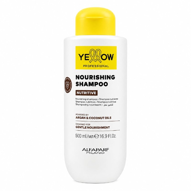 SHAMPOO NUTRITIVO E HIDRATANTE PARA CABELLO SECO Y DESHIDRATADO CON ACEITE DE ARGAN ALFAPARF 500ML