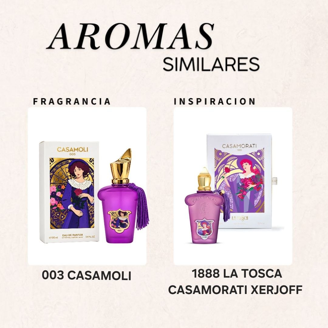 PERFUME ECONÓMICO 003 CASAMOLI EDP 100ML (M)