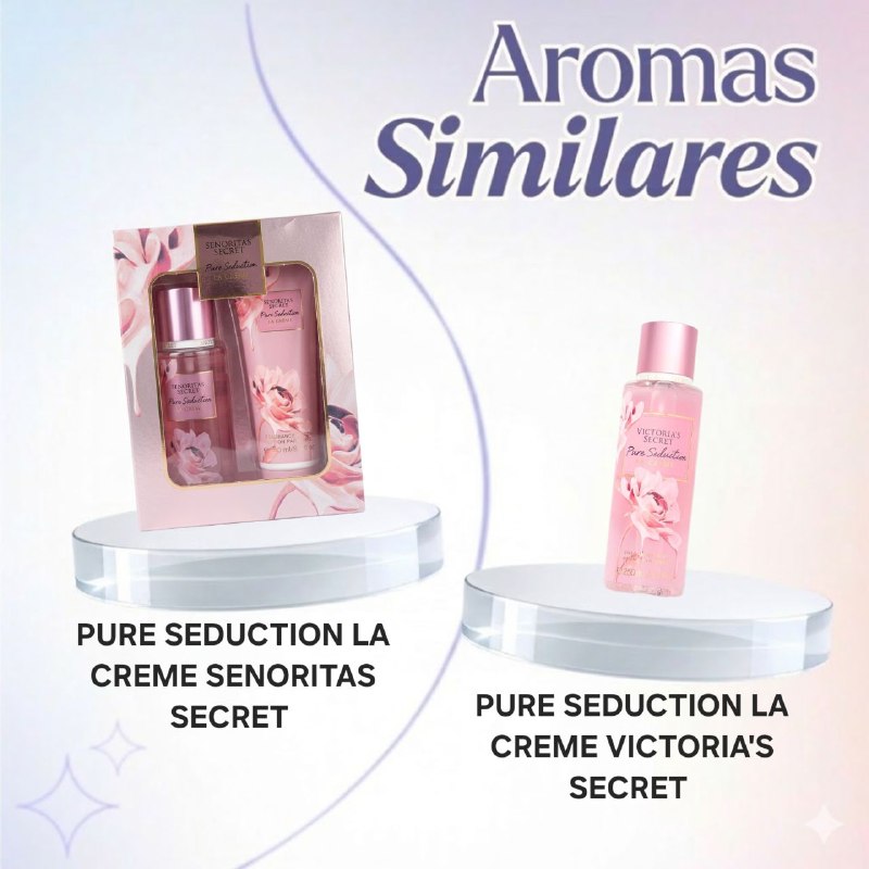 SET SENORITAS SECRET PURE SEDUCTION LA CREME SPLASH 125ML CREMA CORPORAL 125ML (M) (AROMA SIMILAR VS PURE SEDUCTION LA CREME)