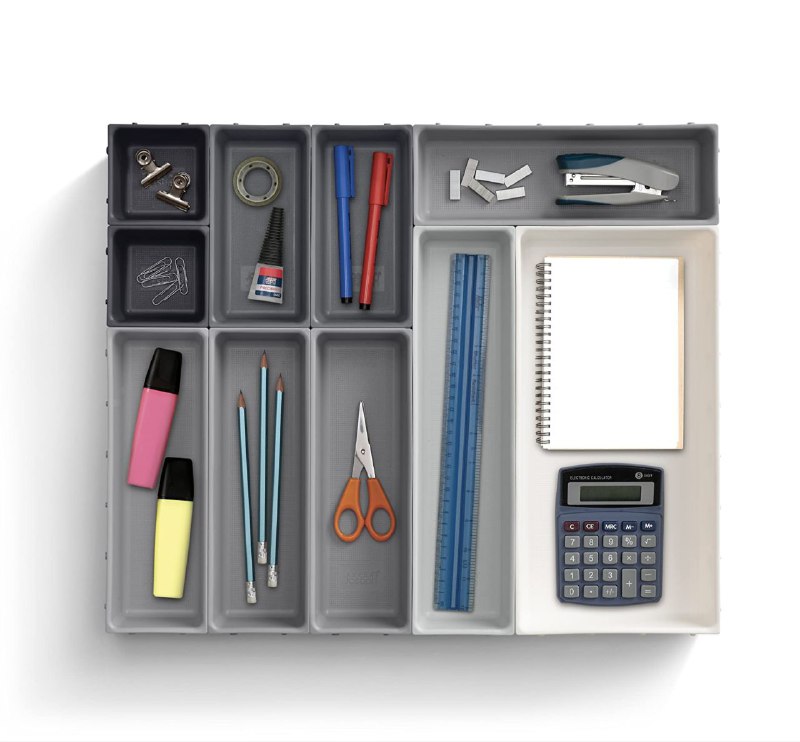 ORGANIZADOR  DE GAVETAS DE COCINA JUEGO DE ORGANIZACION DE CAJON PARA CUBIERTOS, TENEDORES, UTENSILIOS, PAPELERIA, HERRAMEINTAS, ETC, DISEÑO MODULAR PERSONALIZABLE 10UND