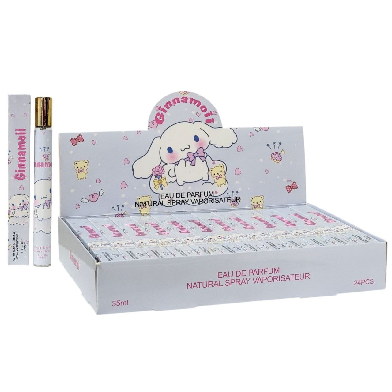 GINNAMOii PERFUME ECONOMICO DE TUBITO PARA NIÑA 35ML