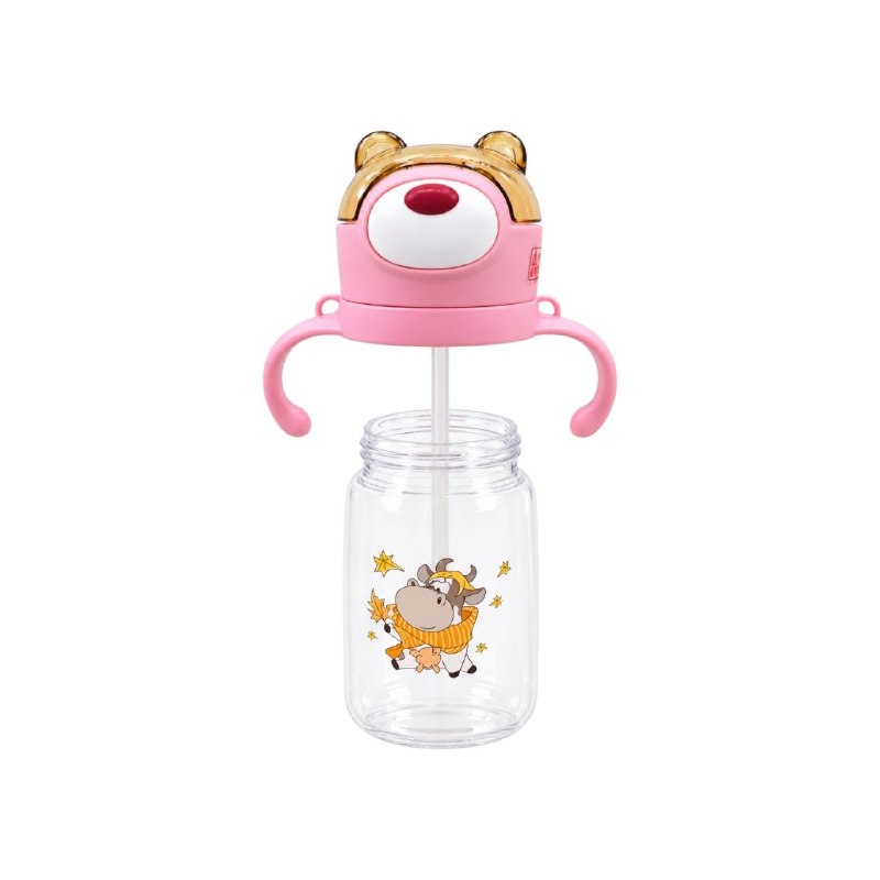 VASO INFANTIL DE OSO AGARRE CÓMODO  450ML