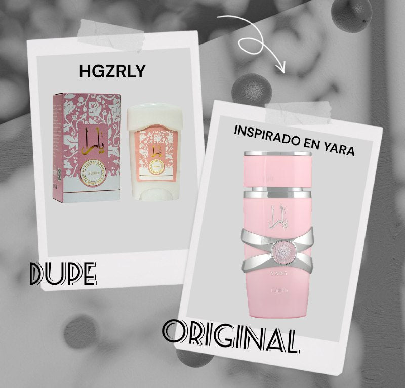 DESODORANTE EN BARRA HGZRLY 45G DUPE DE LATTAFA YARA