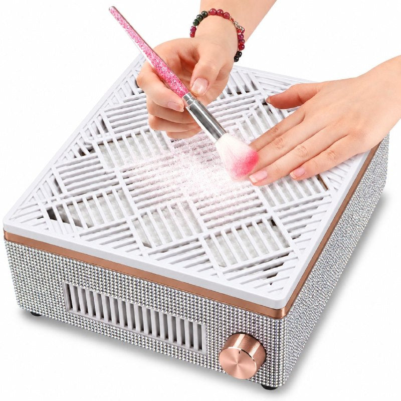 MAQUINA ASPIRADORA PROFESIONAL DE POLVO PARA UÑAS DE 120W