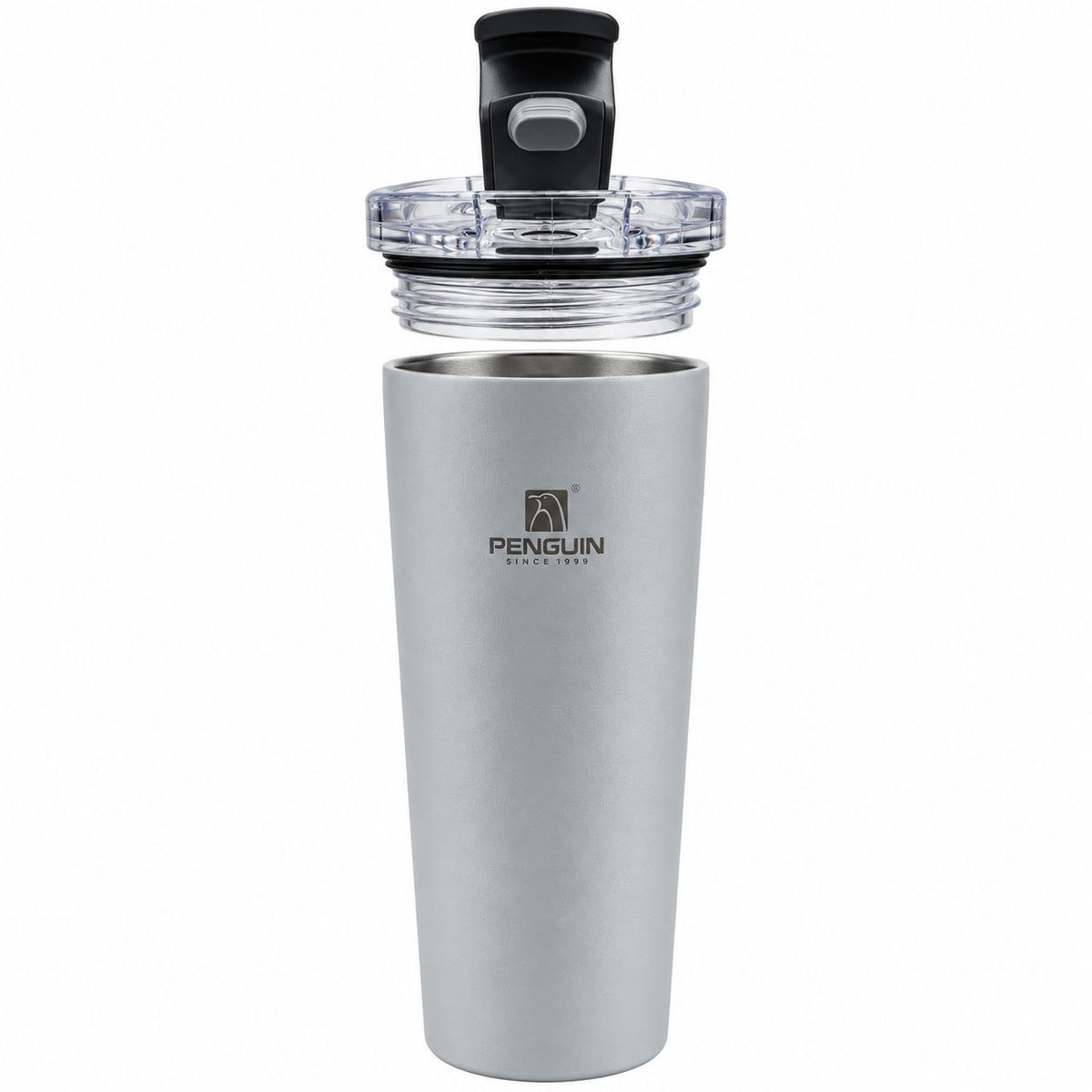 VASO TÉRMICO DE ACERO INOXIDABLE CON TAPA HERMÉTICA PENGUIN 570ML
