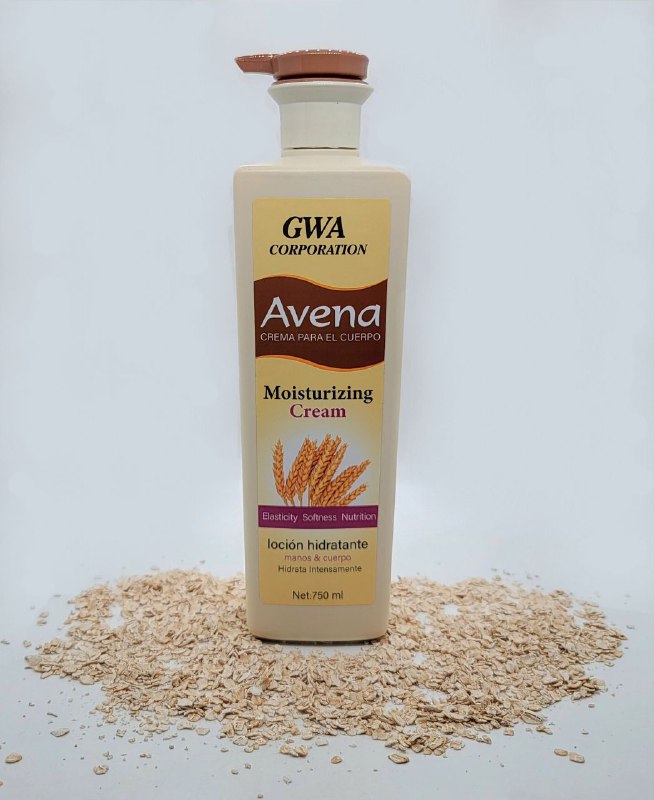 CREMA CORPORAL HIDRATANTE REPARADORA CON AVENA DE EUROPA ORIENTAL GWA CORPORATION 750ML