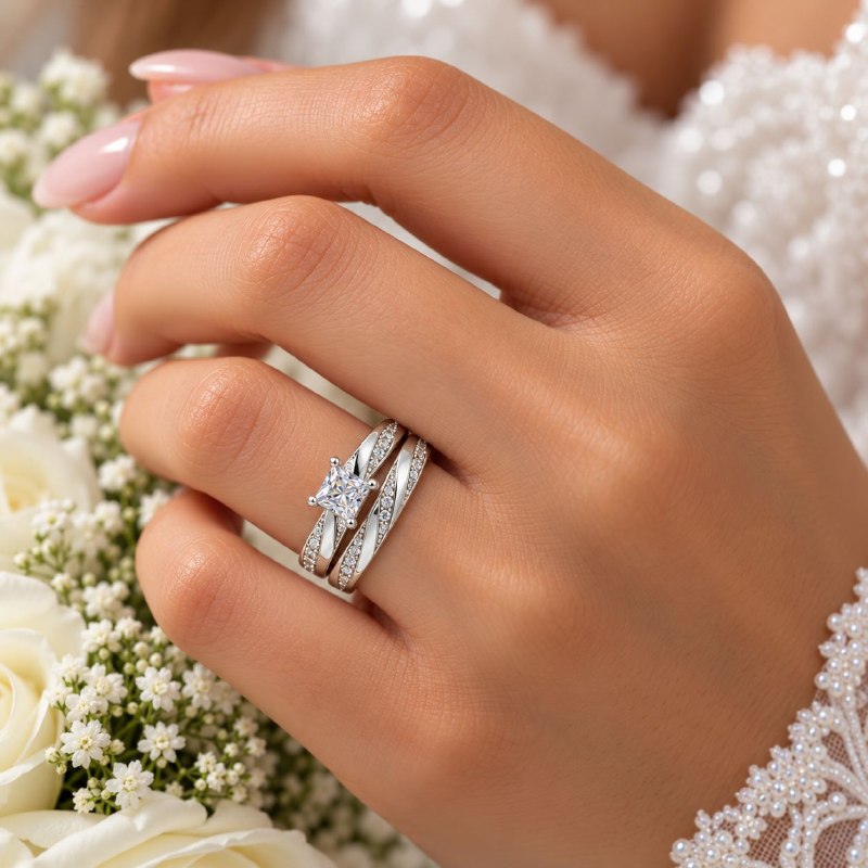 ANILLO DE PLATA 925 PARA MATRIMONIO