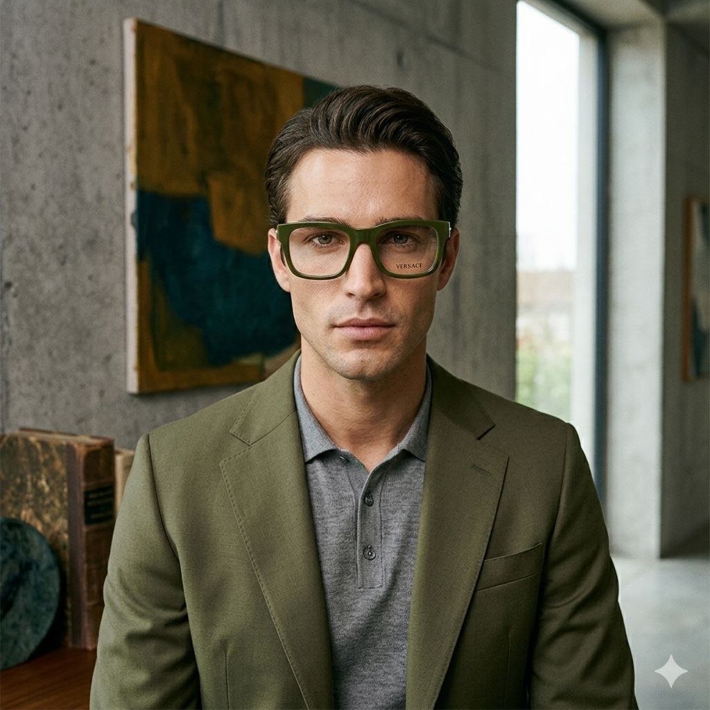 LENTES ORIGINALES PARA GRADUAR PARA CABALLERO VERSACE