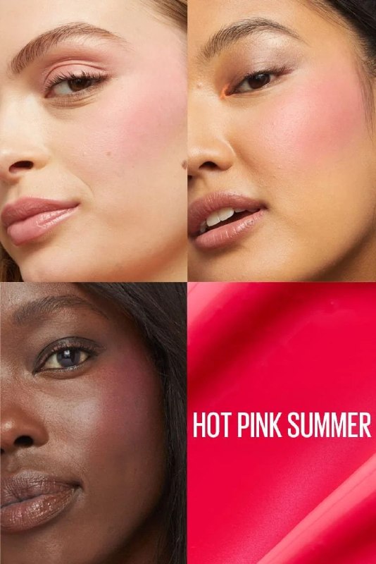 RUBOR LIQUIDO CON ACABADO MATE NATURAL TONO 31 HOT PINK SUMMER MAYBELLINE 4.7ML