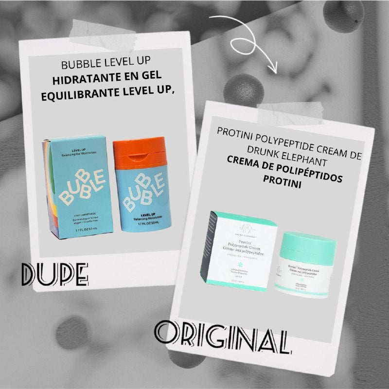 CREMA FACIAL EN GEL HIDRATANTE EQUILIBRANTE RAPIDA ABSORCION SIN SENSACION GRASOSA BUBBLE 50ML (DUPE PROTINI)