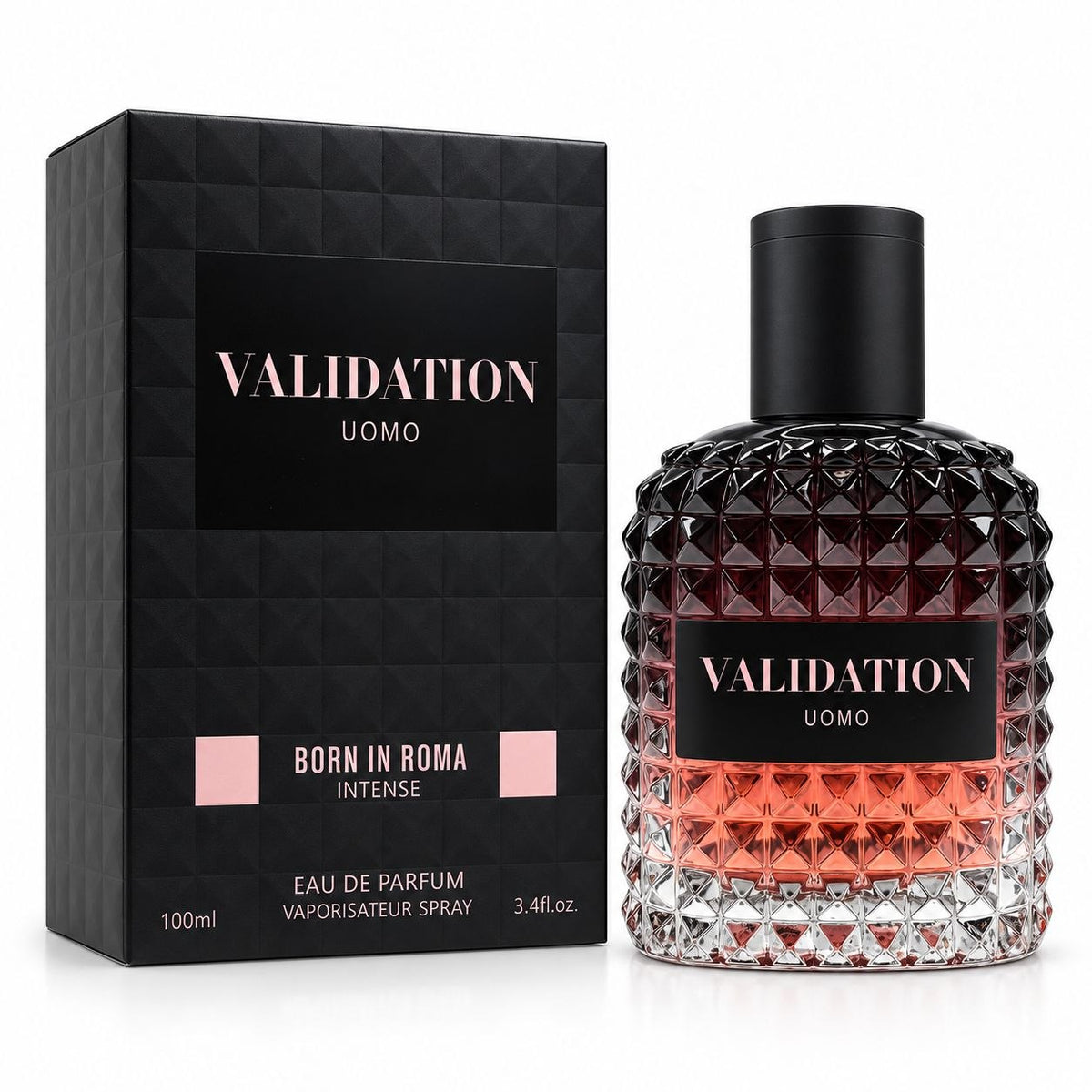 VALIDATION UOMO BORN IN ROMA INTENSE EDP 100ML (H) (AROMA SIMILAR A VALENTINO UOMO BORN IN ROMA INTENSE)