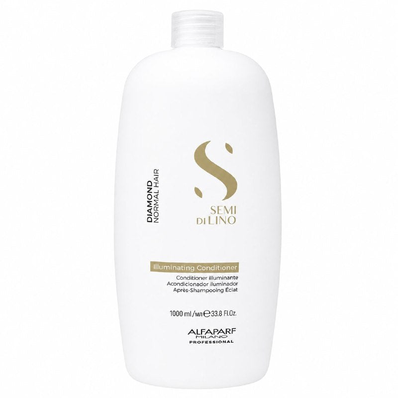 ACONDICIONADOR ILUMINADOR Y SUAVIZANTE PROFESIONAL PARA CABELLO NORMAL DE LINAZA ALFAPARF 1000ML