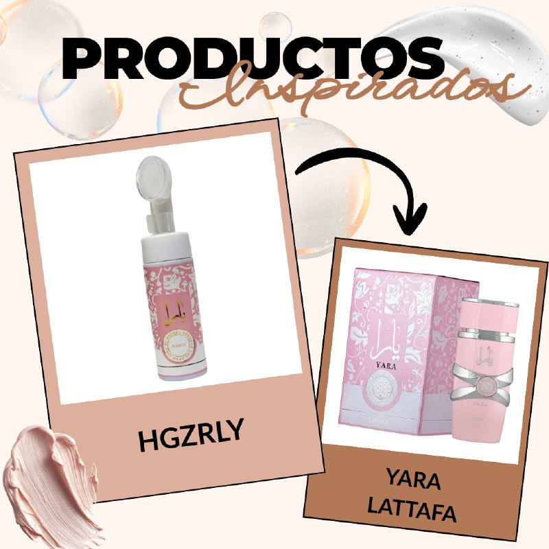 LIMPIADOR FACIAL EN ESPUMA DE LIMPIEZA PROFUNDA E HIDRATANTE HGZRLY 150ML (AROMA SIMILAR LATTAFA YARA)