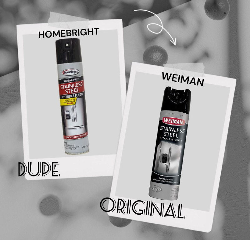 LIMPIADOR Y PULIDOR EN SPRAY DE ACERO INOXIDABLE HOMEBRIGHT 269G