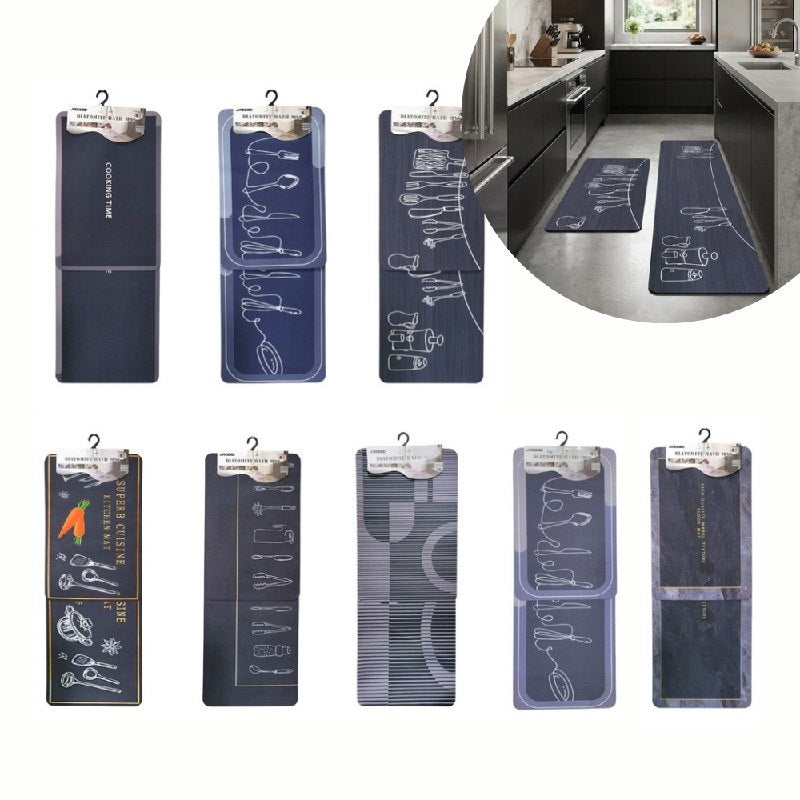 ALFOMBRA ANTIDESLIZANTE DE ABSORCION INSTANTANEA JIAERMEI 98X39 Y 58X38CM