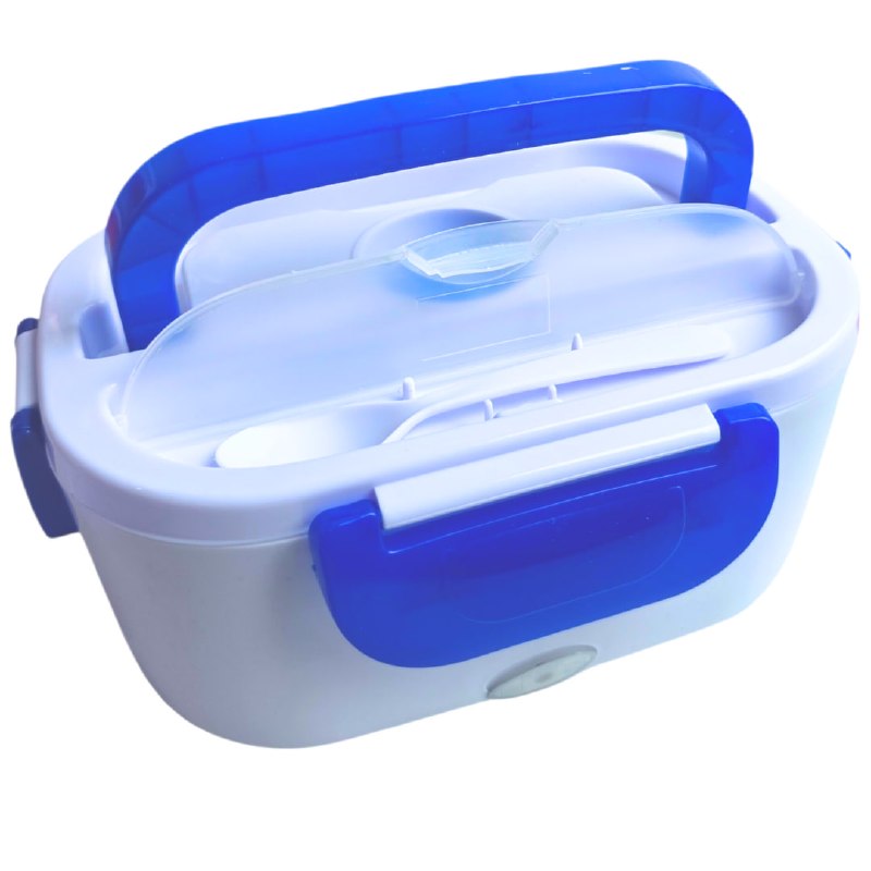 MAQUINA LONCHERA ELECTRICA CON CALENTADOR DE COMIDA PORTATIL USO PERSONAL CON CUCHARA, 3 COLORES