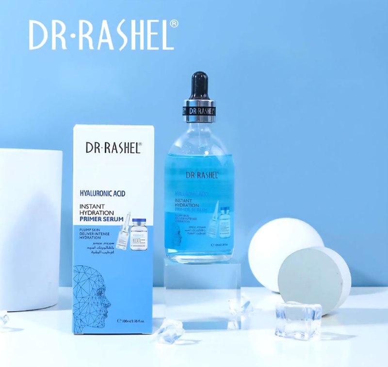 SUERO FACIAL PREBASE DE HIDRATACION INSTANTANEA CON ACIDO HIALURONICO DR RASHEL 100ML