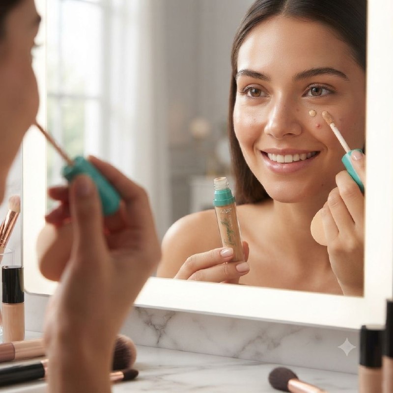 CORRECTOR DE ALTA COBERTURA Y ACABADO NATURAL Y SUAVE AMUSE COSMETICS 12ML