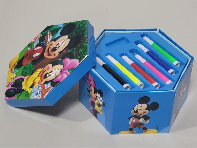 ESTUCHE DE ARTE MICKEY MOUSE 46 PIEZAS