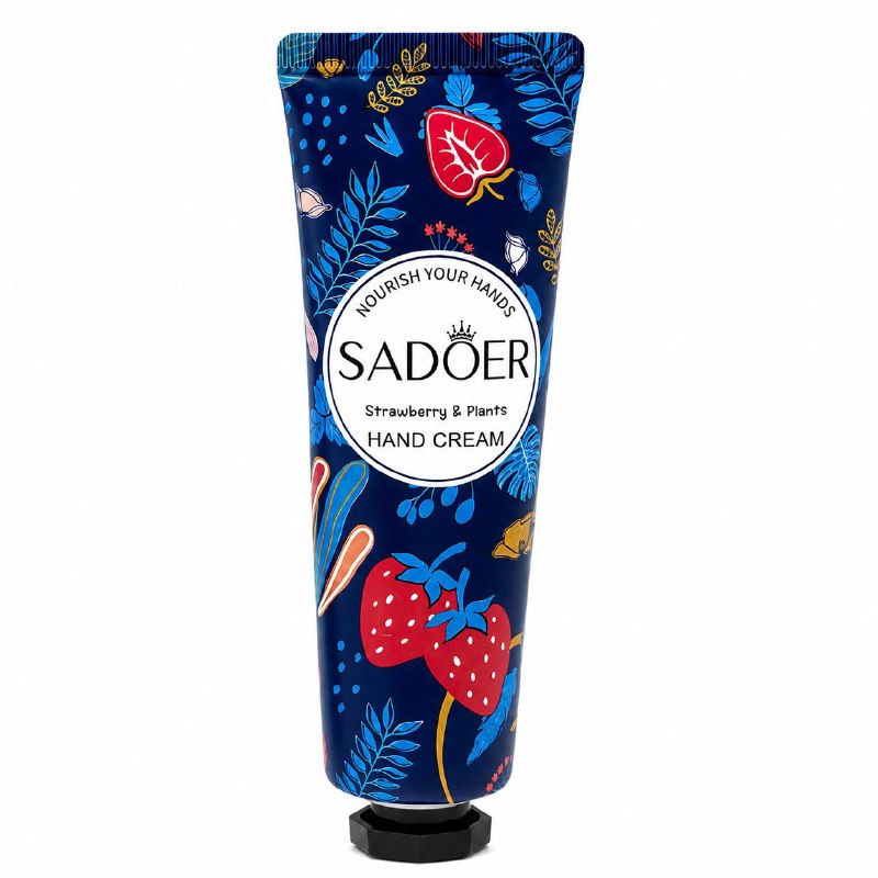 KIT DE CREMAS PARA MANOS CON EXTRACTOS FRUTALES SET DE HIDRATACIÓN PROFUNDA Y ABSORCIÓN RÁPIDA SADOER 5 PIEZAS DE 30 G C/U
