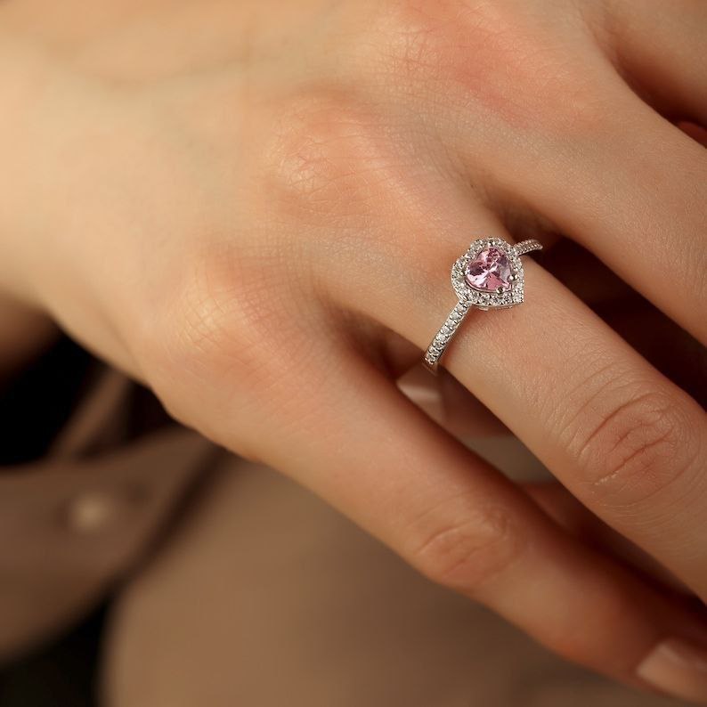 PANI1926A$5 FORMA CORAZON ROSADO