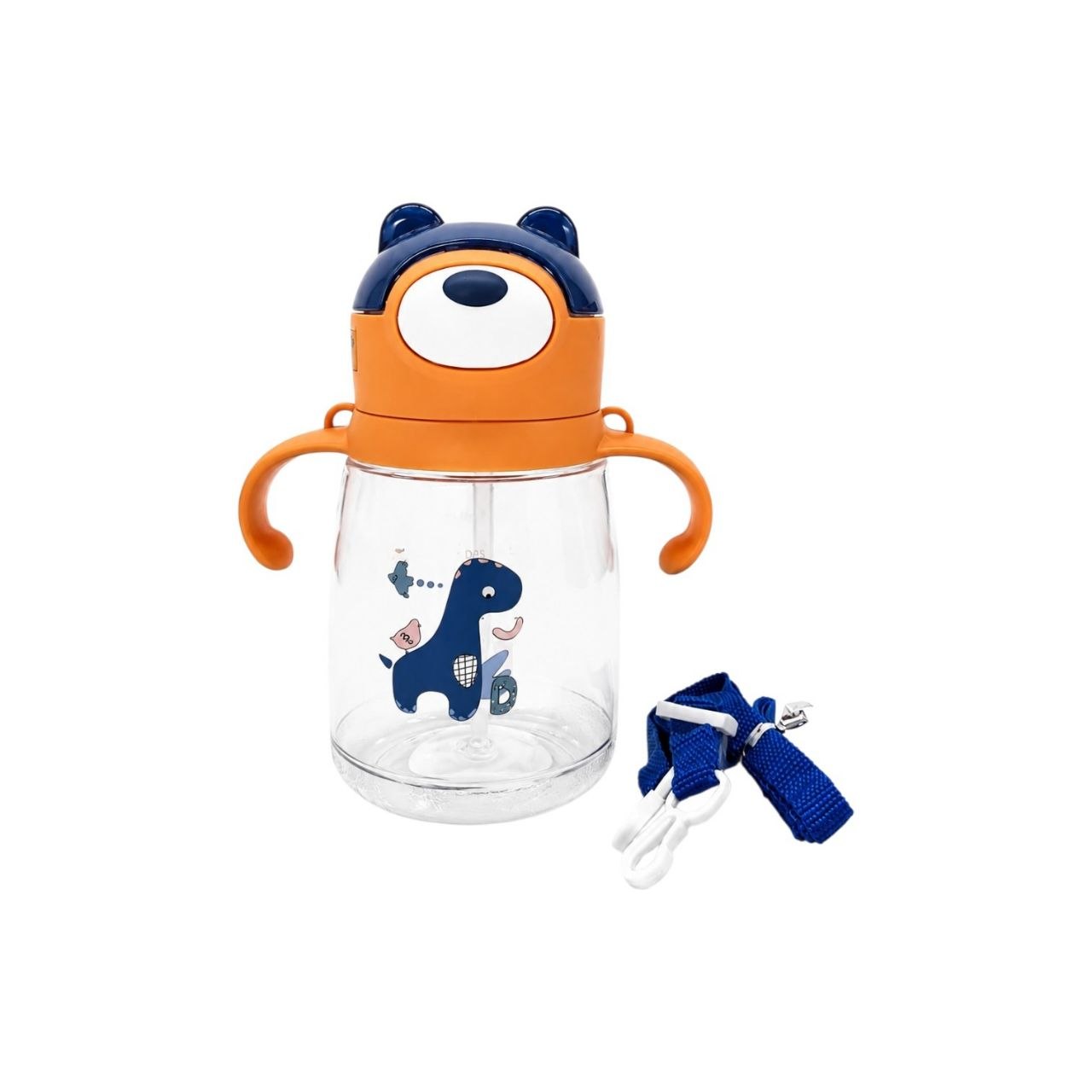 VASO INFANTIL DE OSO AGARRE CÓMODO  450ML