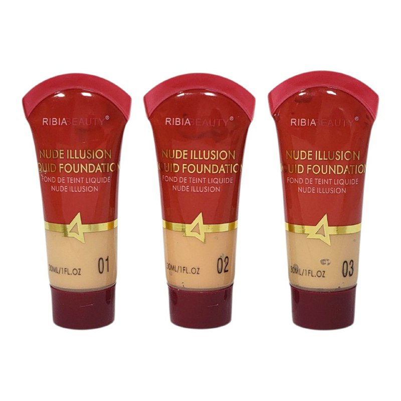BASE DE MAQUILLAJE LIQUIDA CON ACABADO SUAVE RIBIABEAUTY 30ML (DUPE DE WANDER)