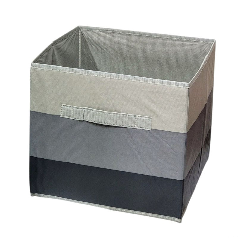 ORGANIZADOR CAJA DE ALMACENAMIENTO PLEGABLE, CESTA PARA LIBROS, JUGUETES, ROPA Y MAS CLOSET ESSENTIALS 27.9X26.7X26.7CM