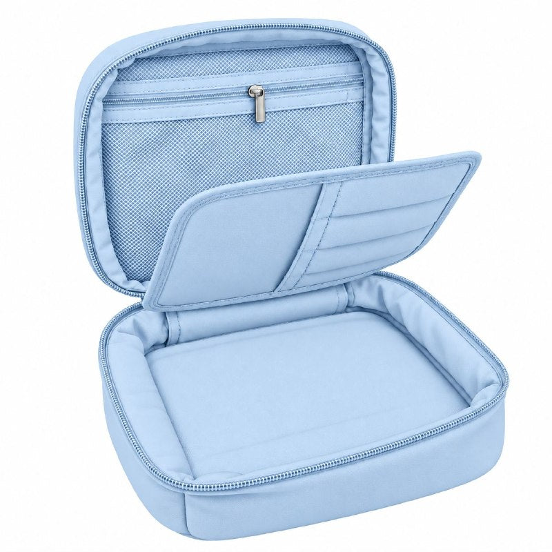 BOLSO COSMETIQUERA ORGANIZADOR CON ASA BEENLOVE 22.5X10X19CM