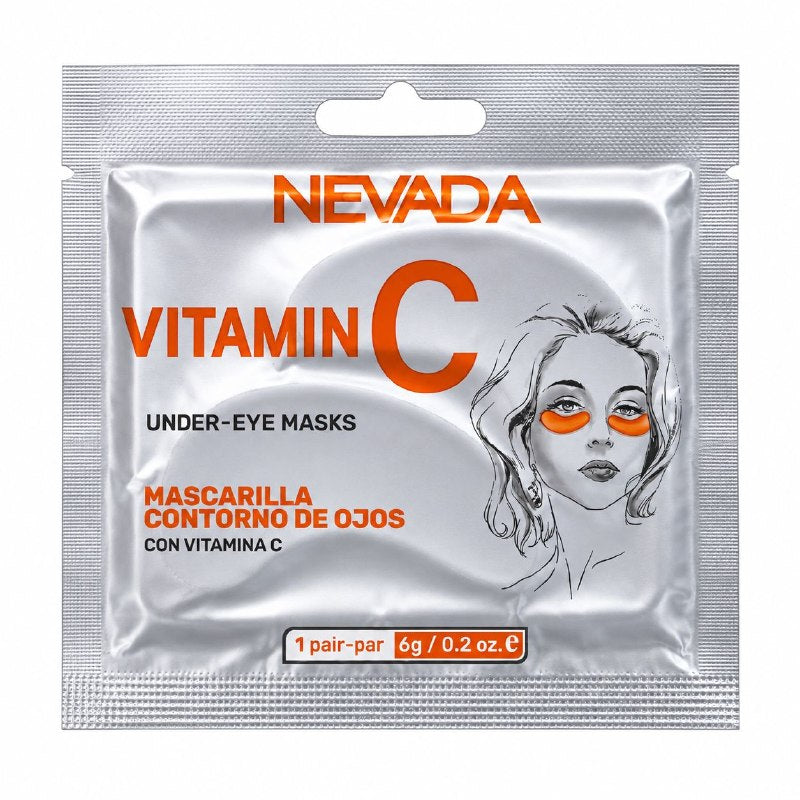 PARCHES HIDRATANTES DE OJOS REVITALIZANTES CON VITAMINA C Y EXTRACTO DE ALGAS MARINAS 1 PAR NEVADA 6G
