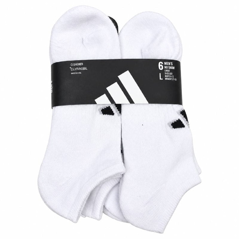 CALCETA TOBILLERA ADIDAS ORIGINAL PARA HOMBRE 6 PARES TALLA HOMBRE 8-12  TALLA MUJER 10-13
