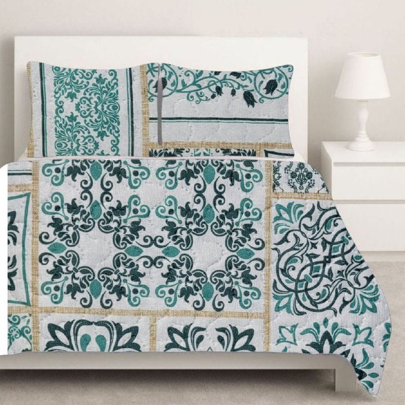 JUEGO DE SABANAS CAMERA TIPO EDREDON REVERSIBLE DE 3PCS KING BENELI HOME