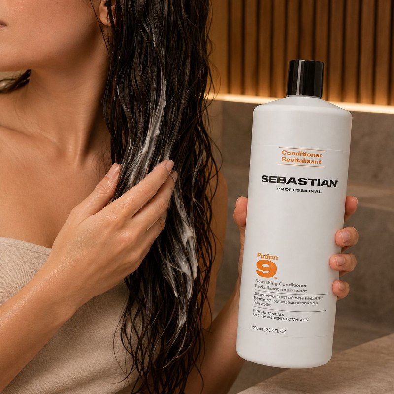ACONDICIONADOR NUTRITIVO E HIATANTE DESENREDANTE CON 9 EXTRACTOS BOTANICOS SEBASTIAN PROFESSIONAL 1000ML