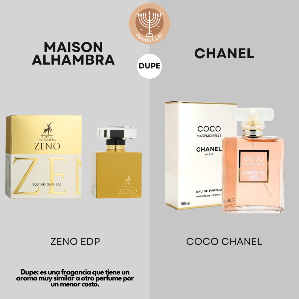 MAISON ALHAMBRA ZENO EDP 100ML (M) (DUPE CHANEL COCO CHANEL EDP)