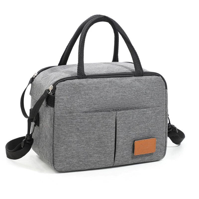 LONCHERA TERMICA PORTATIL DE GRAN CAPACIDAD IMPERMEABLE 25X9CM
