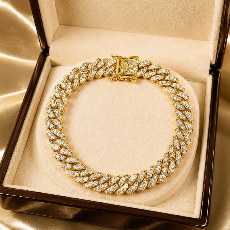 PULSERA DE ENCHAPE PARA CABALLERO 21CM (DUPE DE PANDORA)