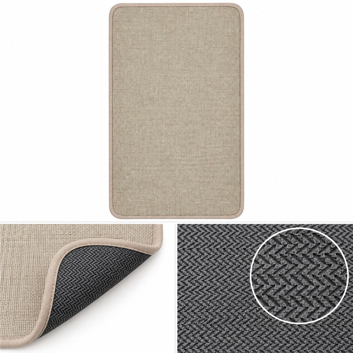 ALFOMBRA ANTIDESLIZANTE DECORATIVA BENELI HOME ONLYSUN 74X45CM