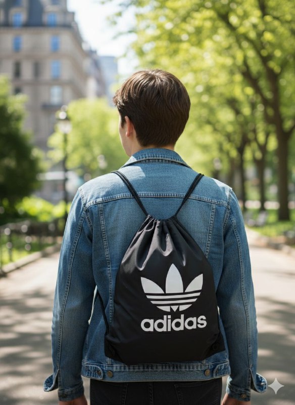 MOCHILA ORIGINAL CON CORDÓN ADIDAS