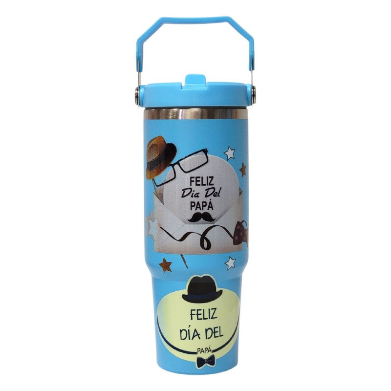 BOTE TERMICO DE REGALO PARA PADRE PARA BEBIDAS FRIAS Y CALIENTES BENELI HOME