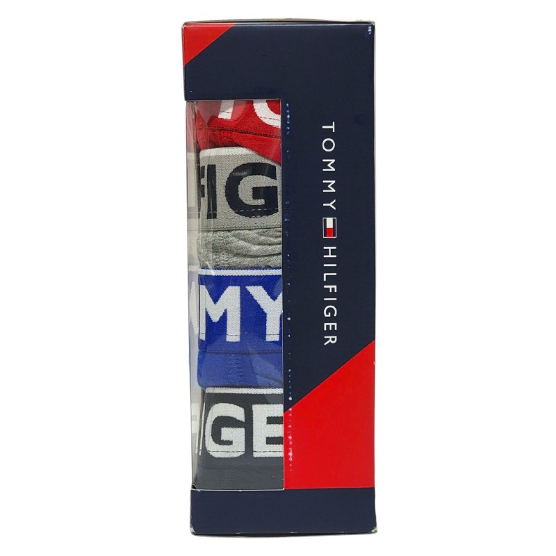 ROPA INTERIOR PARA CABALLERO TOMMY HILFIGER COMFORT STRETCH BOXER BRIEF 4 UNIDADES TALLA LARGE 36-38 (L)